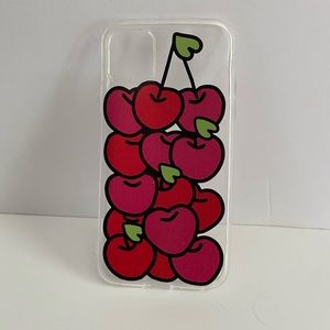 Cute cherry phone case trendy